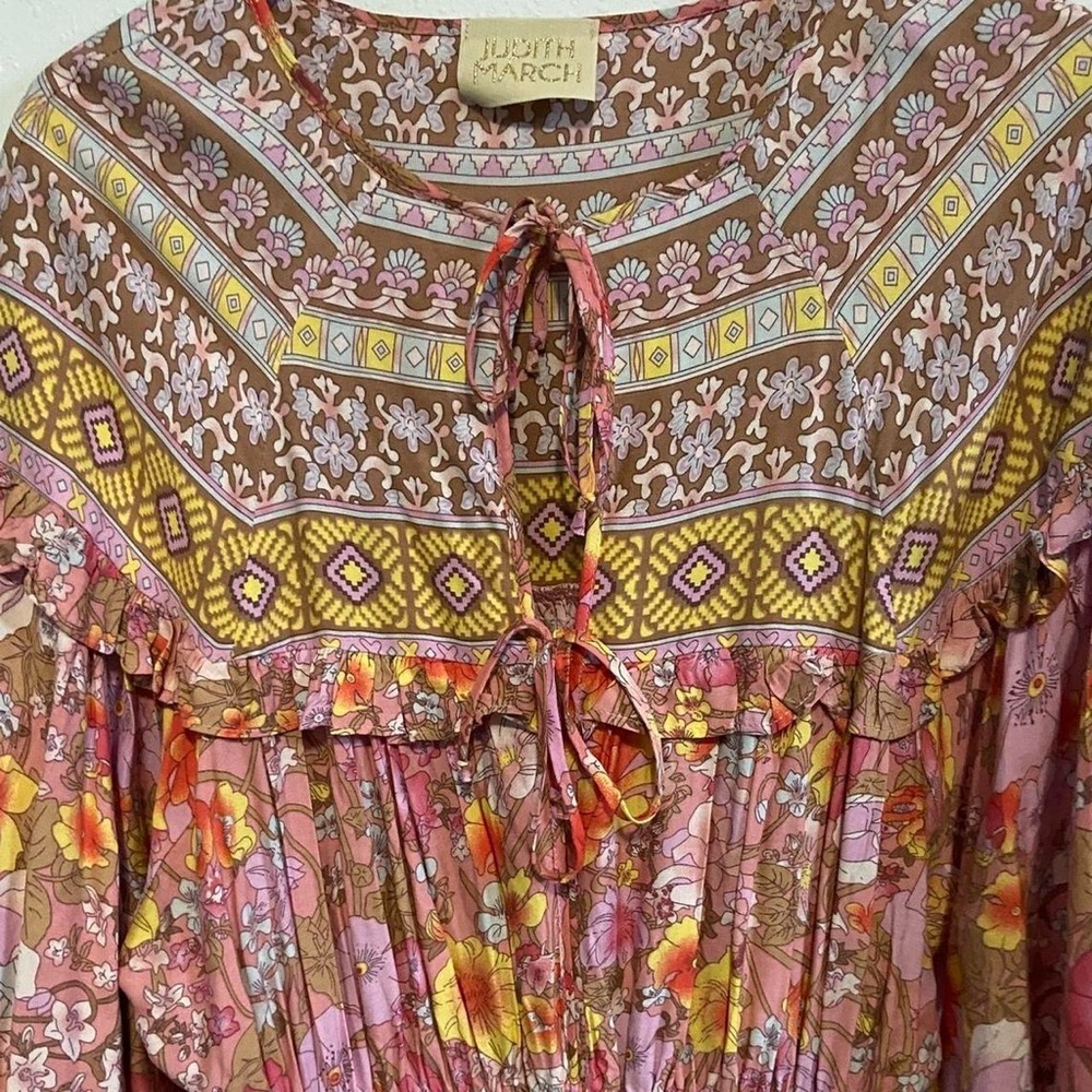 Judith March Boho Floral Maxi Dress - Picture 6 of 9